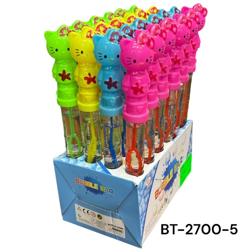 Мільні бульбашки "Кітті" 25см (уп.24) (ящ. 288) BT-2700-5