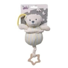 Підвіска музична Ведмедик бежевий 9554