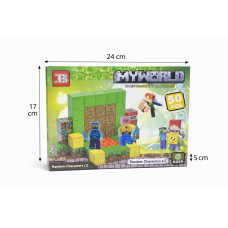 Магнітний Конструктор Minecraft модель 3801 на 50 деталів