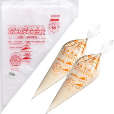 Мішок кондитерський 34x21см "M" одноразовий 100шт XT-002