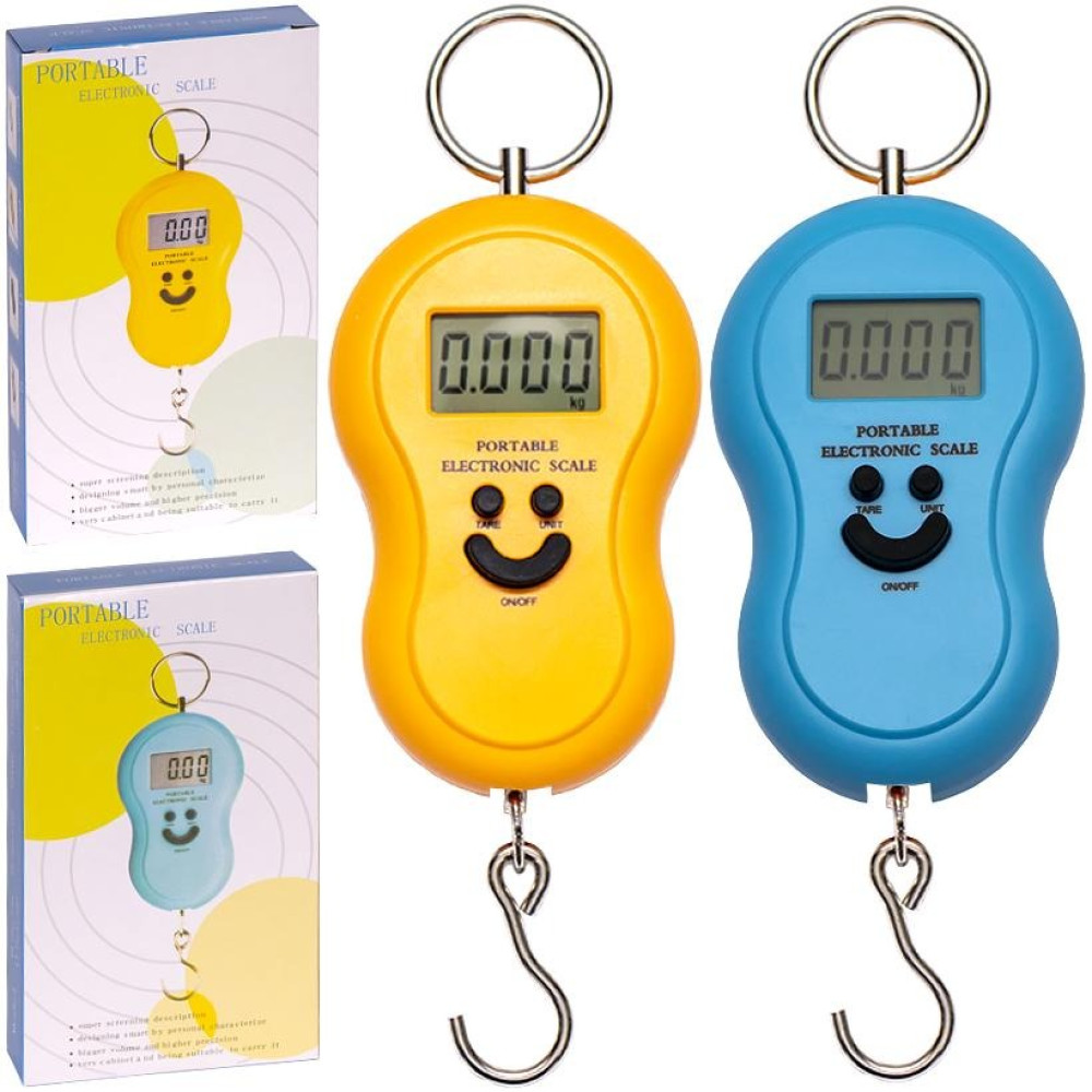 Ваги ручні "смайл" 5 кг 11,5x7,5x2,5 см DJ-60