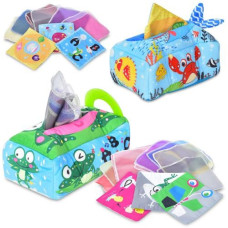 Гра H168296 (24шт) ящик для дитячих серветок, тканина, 2 види, в кульку, 22-22-3см