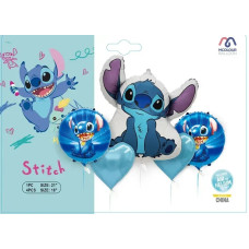 Набір фольгованих Куль (Китай) Стіч сидячий 16406