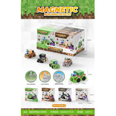 Магнітний конструктор машинки HY6138