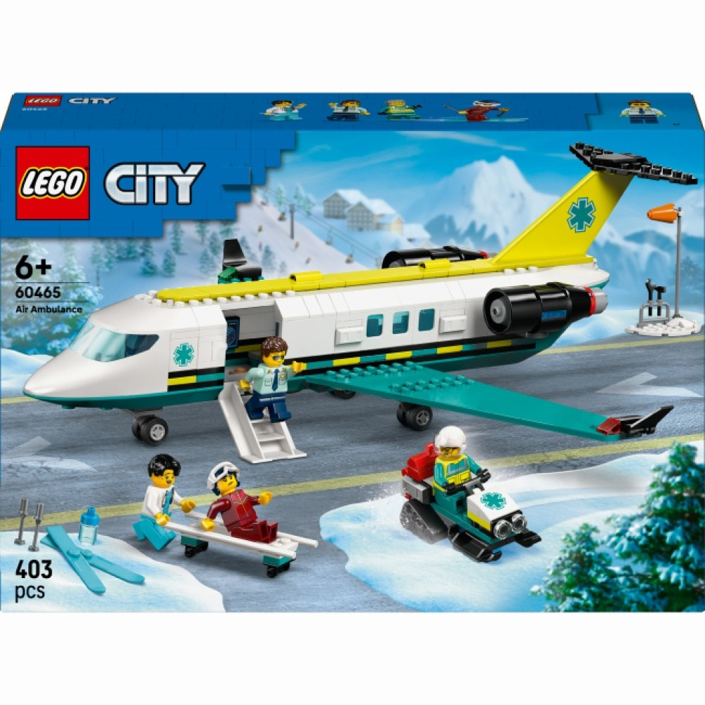 Конструктор Літак швидкої медичної допомоги LEGO City L60465