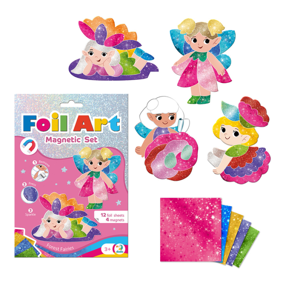 Магнітний набір для творчості з фольгою «Лісові феї» 200299