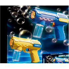Пістолет з мильними бульбашками на батарейки  65725 в коробці 15*15