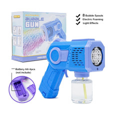Пістолет з мильними бульбашками на батарейки  65718 в коробці 15*15 см