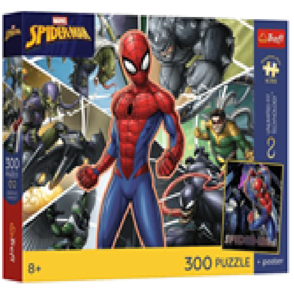 30475 Trefl Пазли "300 UFT Premium Plus Kids" Disney Marvel Spiderman Супергерой
