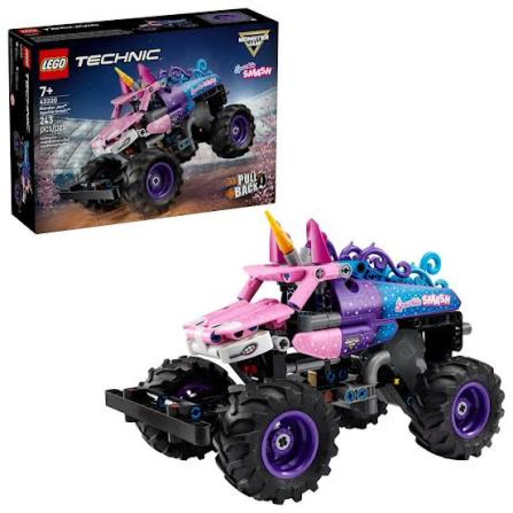 34804 LEGO Technic Конструктор Monster Jam™ Sparkle Smash™ із функцією «Pull-Back»