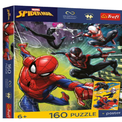 54351 Trefl Пазли "160 UFT Premium Plus Kids" Disney Marvel Spiderman Людина-павук