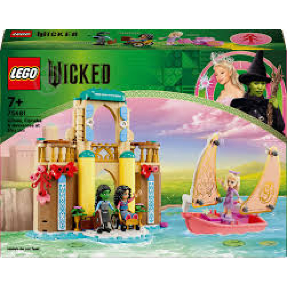Конструктор  LEGO Wicked Конструктор Ґлінда, Ельфаба й Несароза в Університеті Шиз