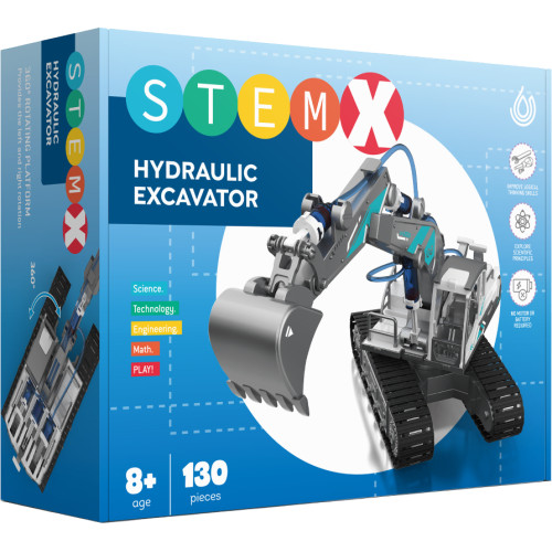 71601 STEAM конструктор: гідравлічний екскаватор на 130 деталей