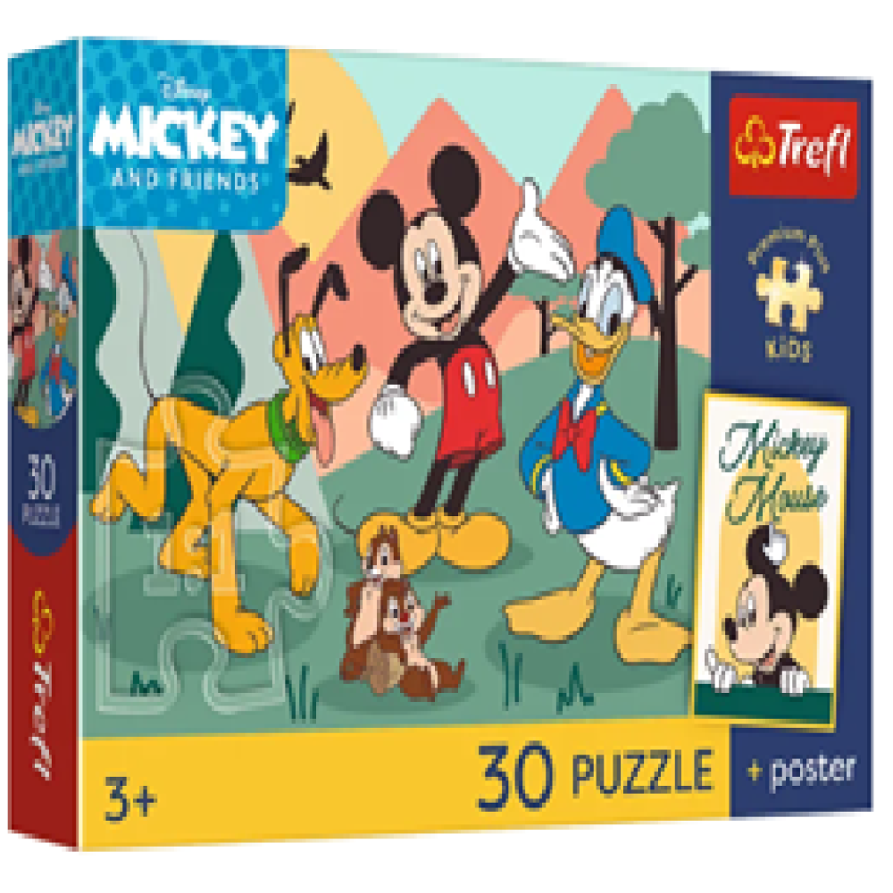 83399 Trefl Пазли "30 Premium Plus Kids" Disney Standard Characters Казкові моменти