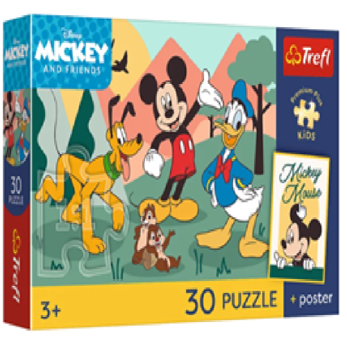 83399 Trefl Пазли "30 Premium Plus Kids" Disney Standard Characters Казкові моменти