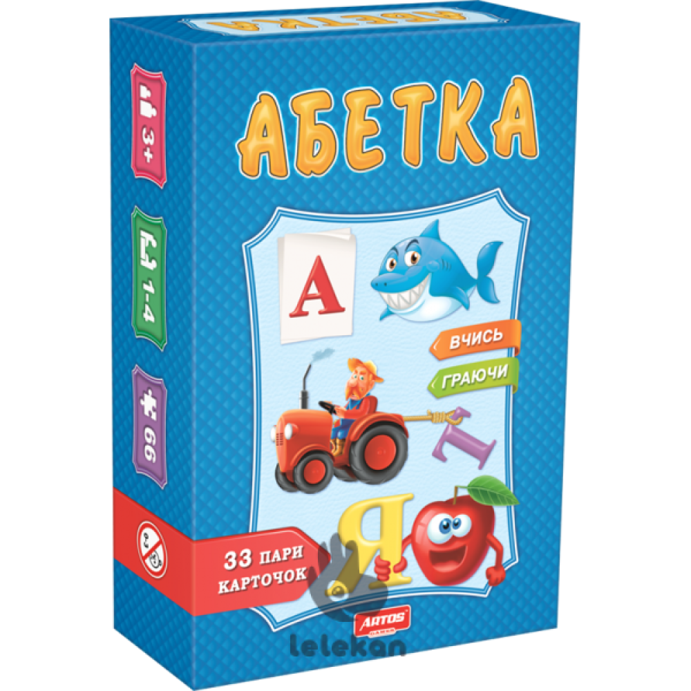 Абетка Настільна Гра