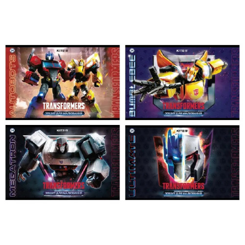Альбом для малювання "Transformers", 24 арк, TF22-242
