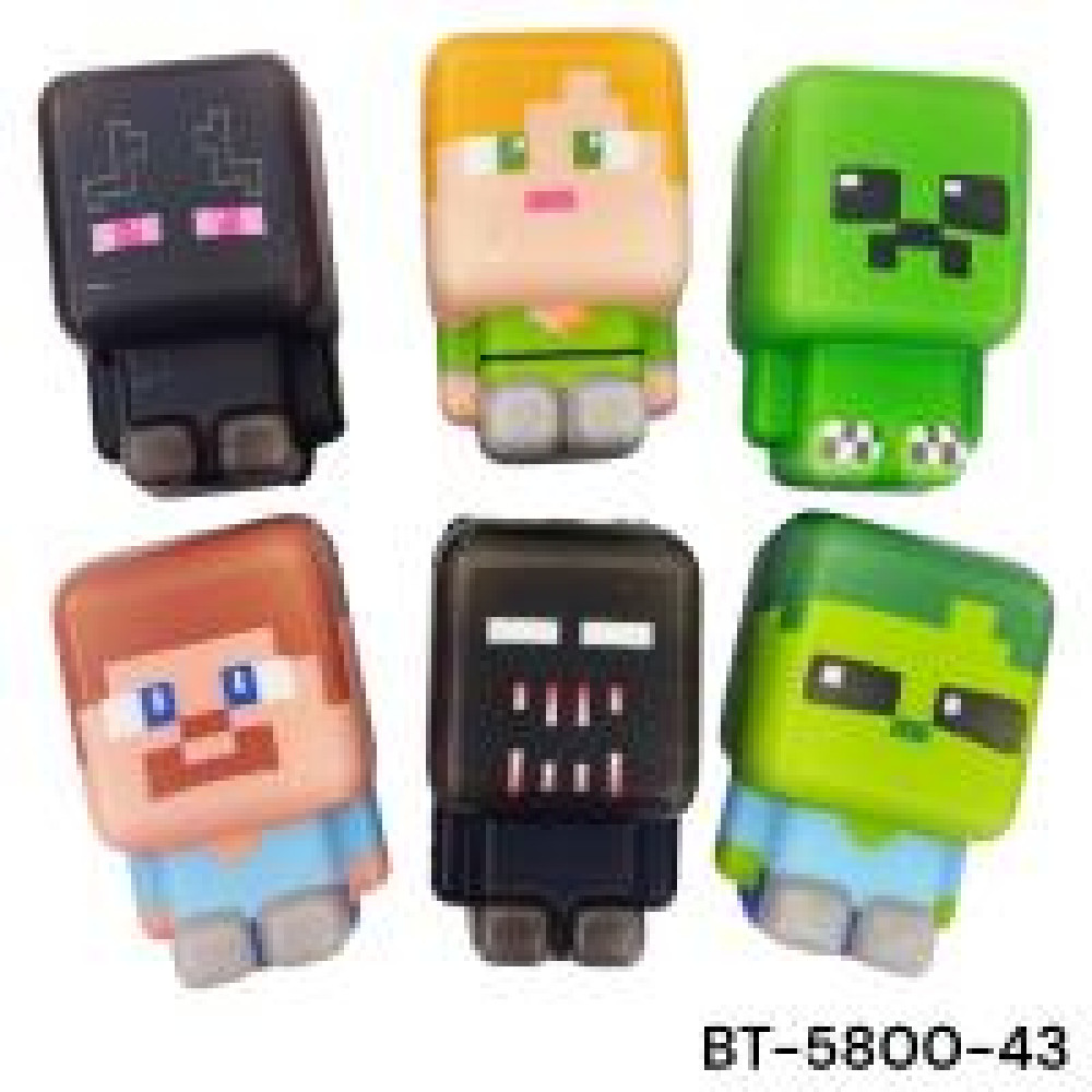 Aнтистрес-сквіш "Майнкрафт" 8.5см паралон BT-5800-43