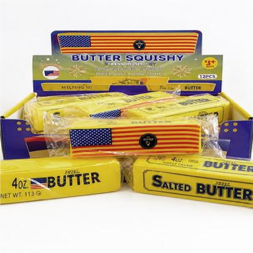 Антистрес Сквіш Butter BUT BUT Масло   Америка 13,5*4см
