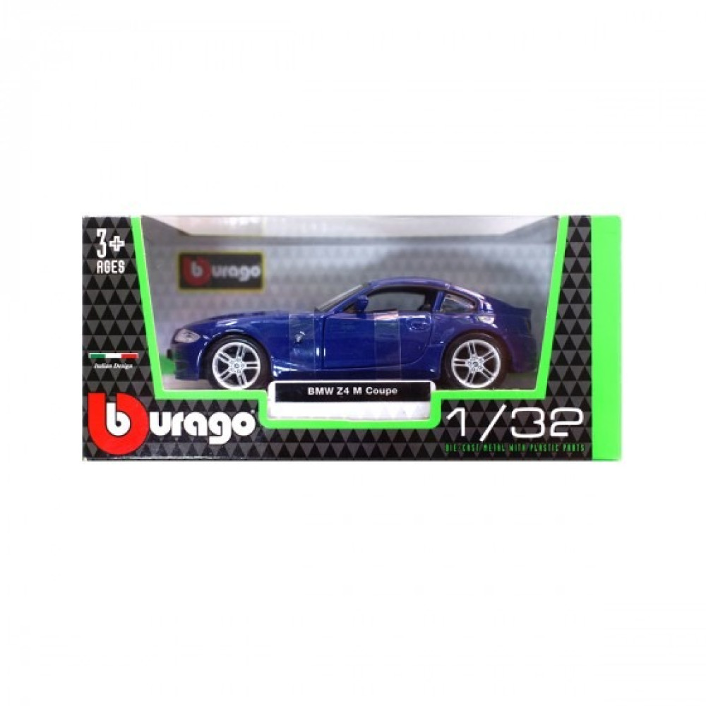 Автомодель - BMW Z4 M COUPE (синій металік, 1:32) 18-43007