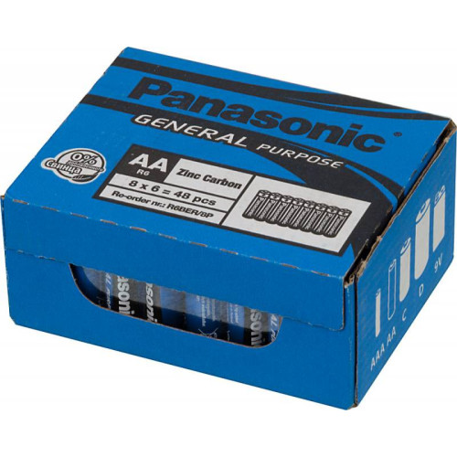 Батарейка Panasonik R6 (уп.48шт)