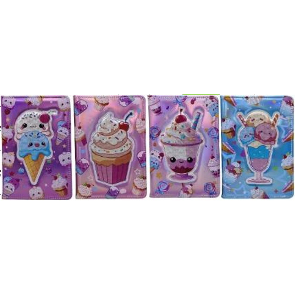 Блокнот голограф. А5/80арк."Смаколики-3D" кліт.,4в.(2*60) Н-32692