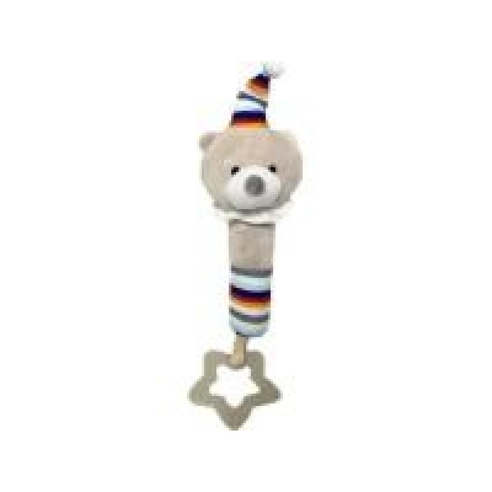 Брязкальце-пищалка Ведмедик (17 см) 9411