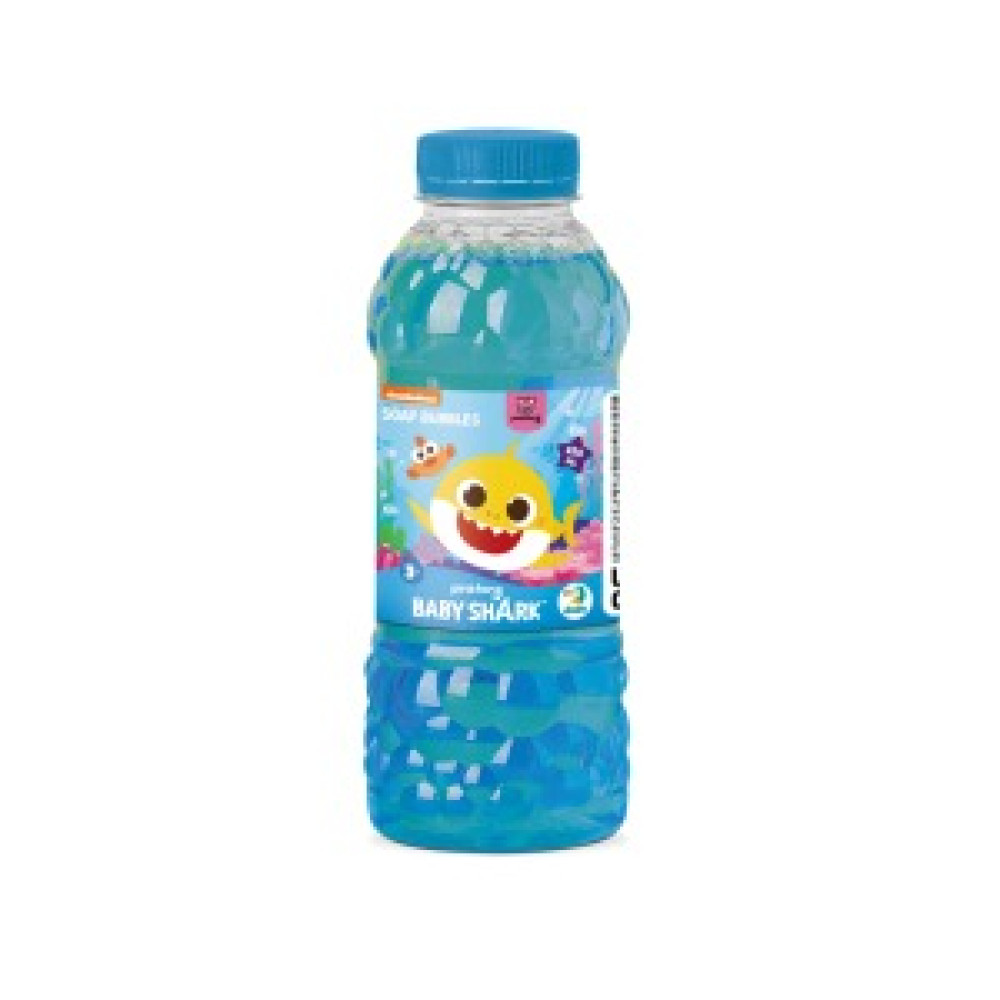 Бульбашки мильні, запаска «Baby Shark». Об'єм 450 мл