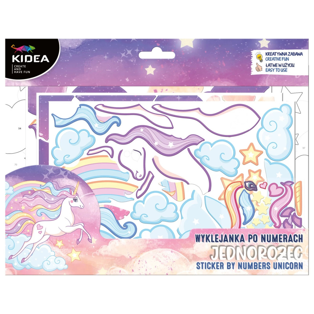 Чарівний колаж Kidea за номерами WNJKA