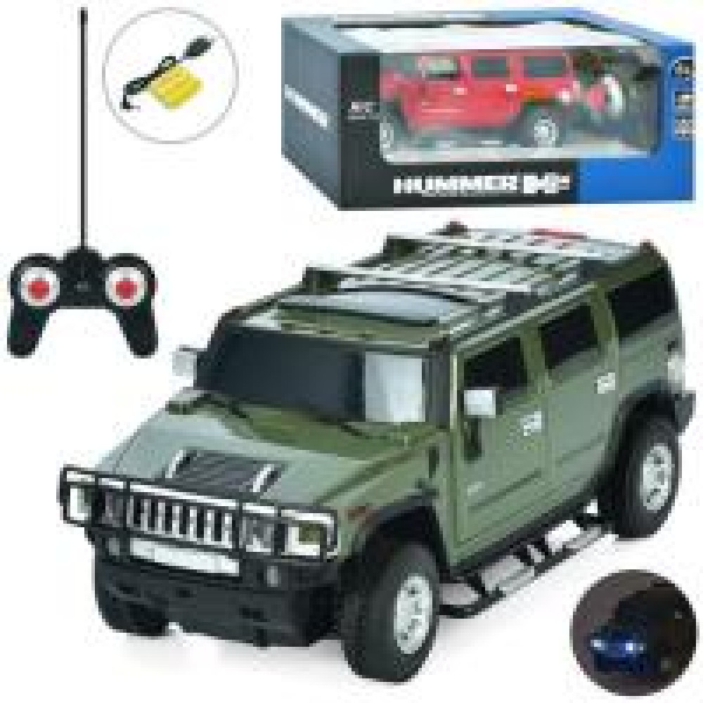 Джип 27020 (12шт) р/к, Hummer, 1:24, акум, 21см, світло, гумові колеса, USBзарядне, 2 кольори, в кор-ці, 28-11,5-14,5см