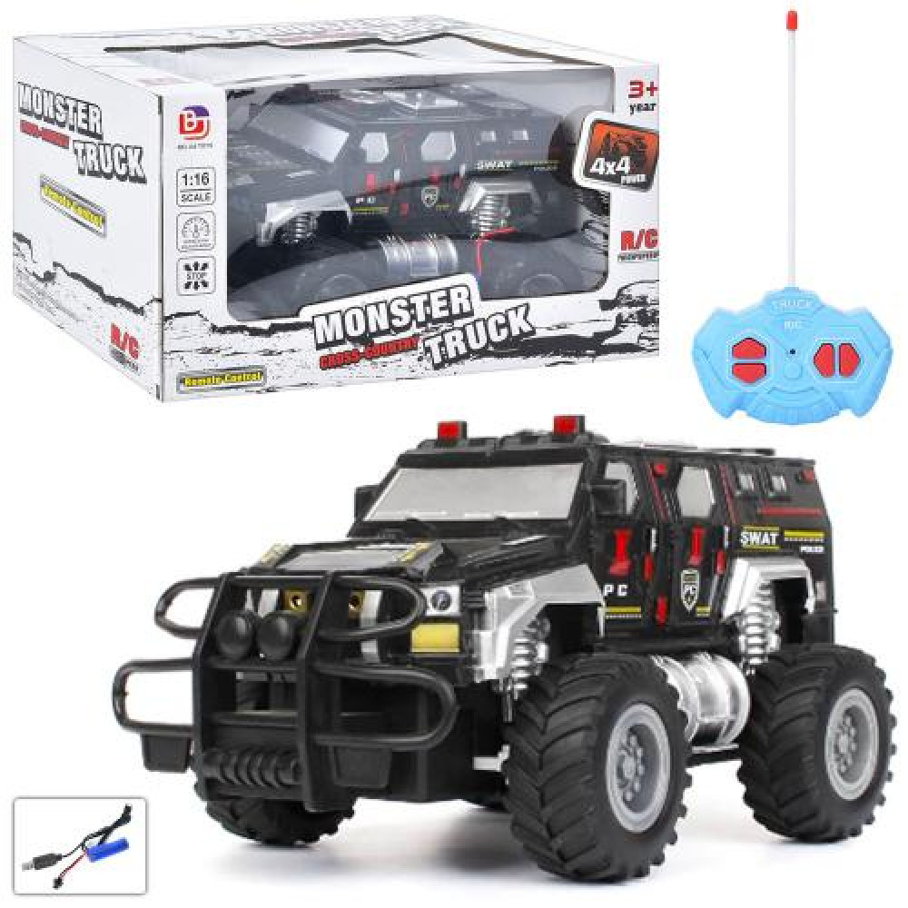 Джип 810-20BA (12шт) р/к, 1:16, 24см, на акумулятор, USB зарядка, в кор-ці, 30-16-16см