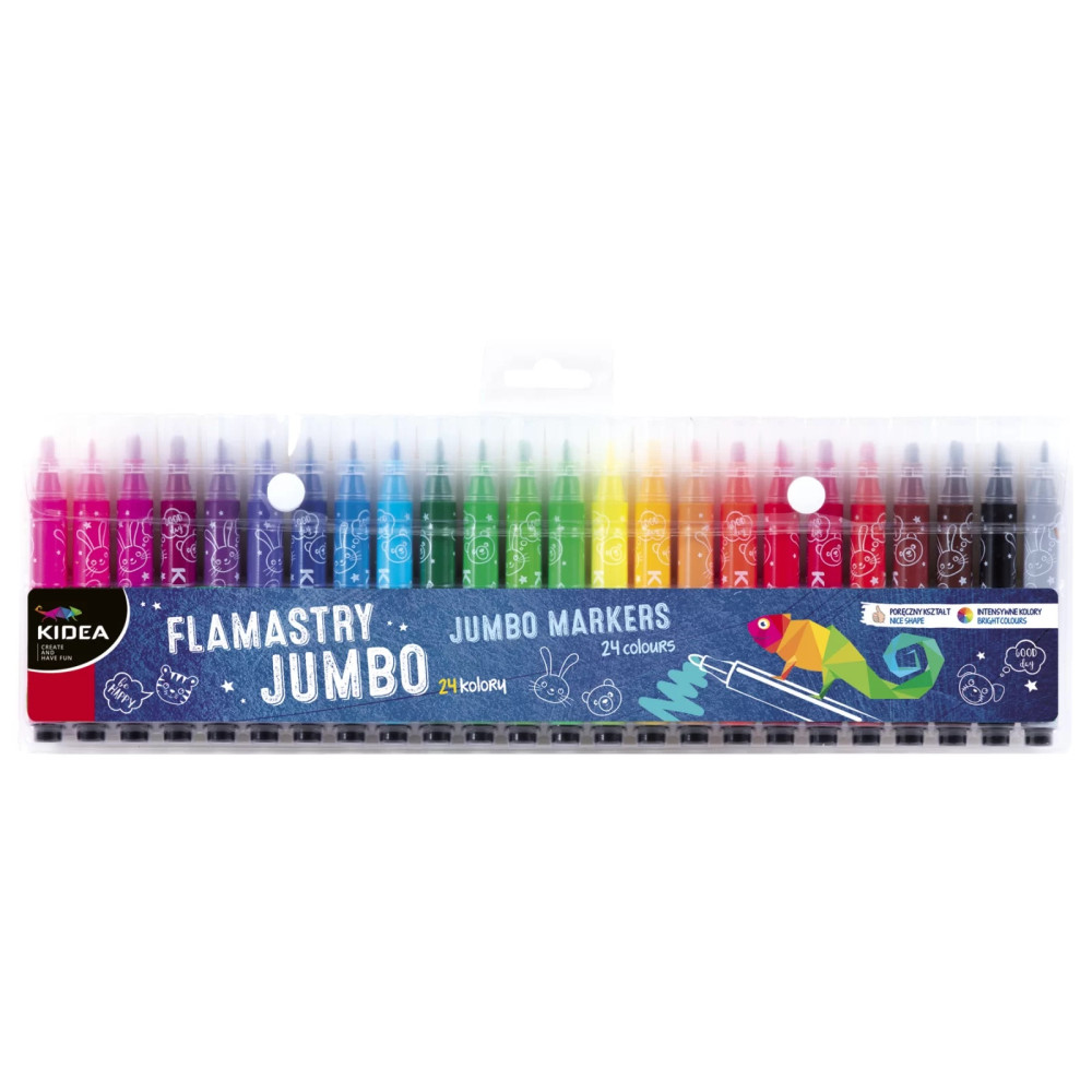 Фломастери Jumbo 24 шт FJ24KKA