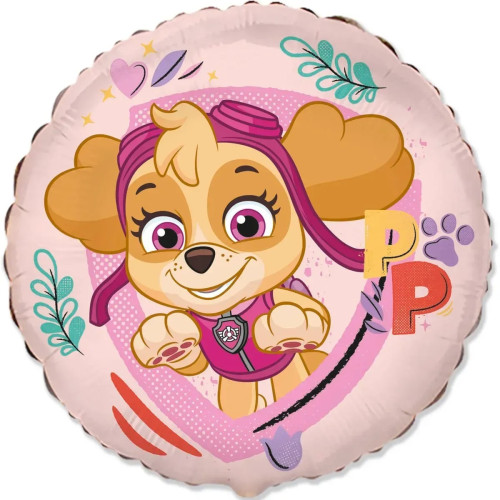 Фольгована кулька Flexmetal Коло Щенячий патруль Скай - Paw Patrol 18" 16706