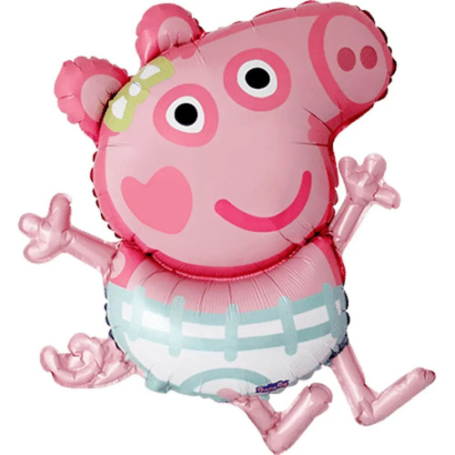 Фольгована куля фігура Flexmetal Свинка Еві - Peppa pig 16715