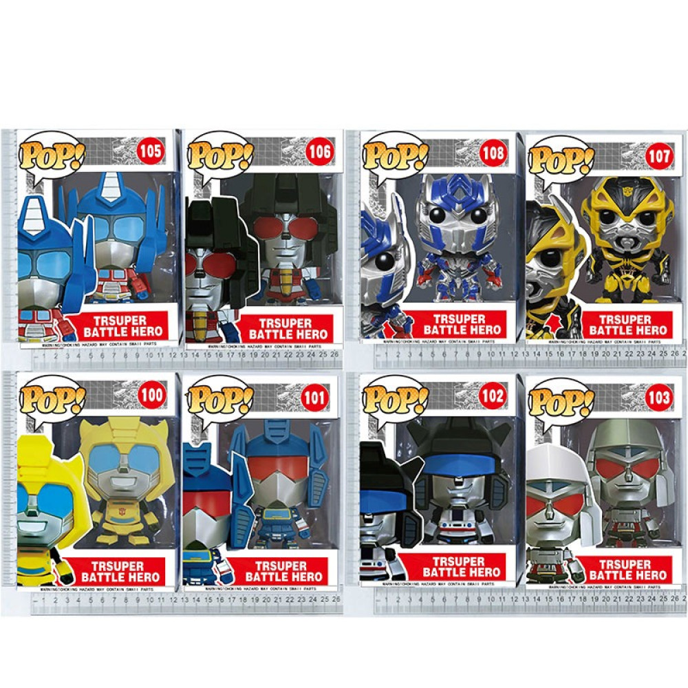 Герої арт. 7815 (120шт/2) Transformers  8видів короб. 12*20см