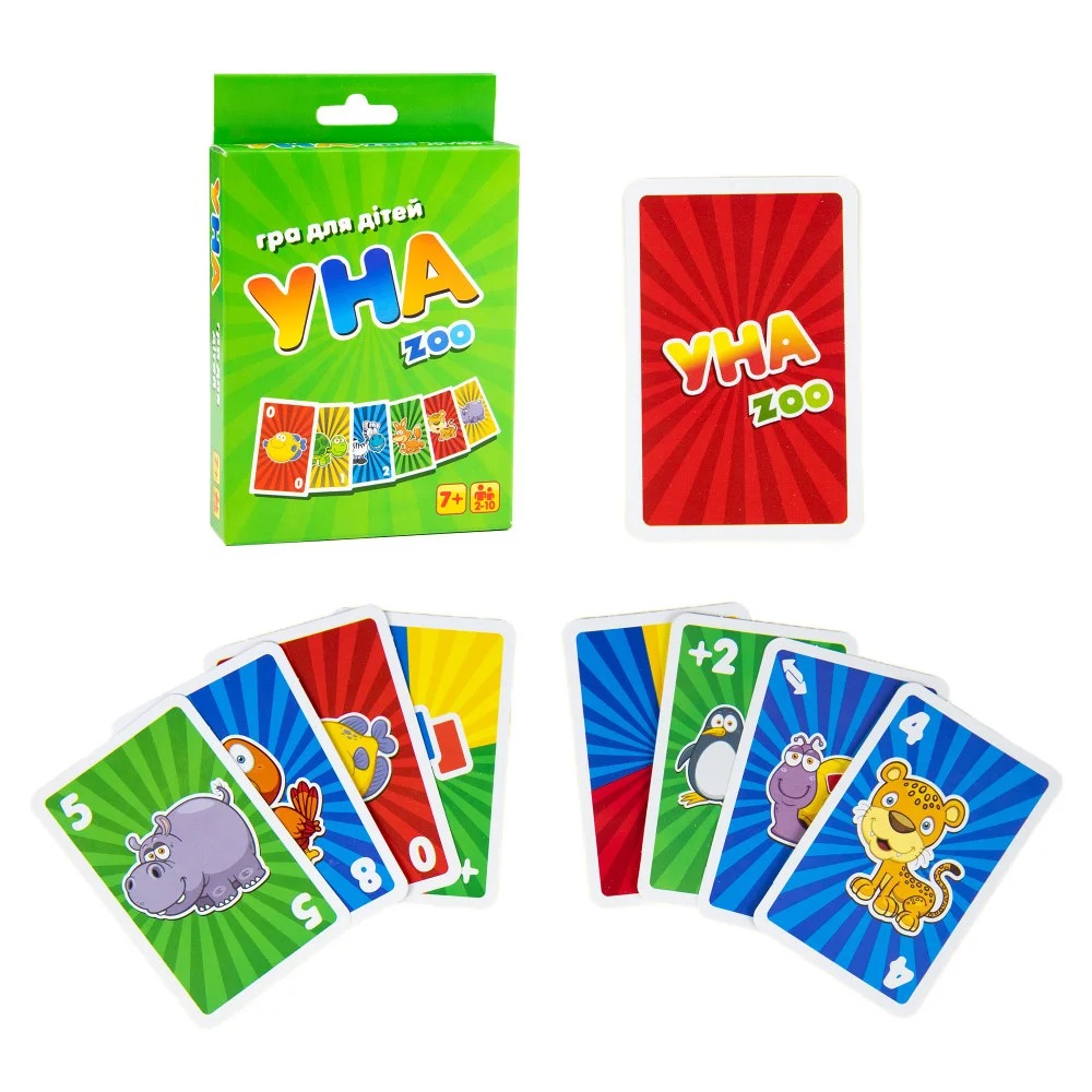 Гра 7016 (укр.) "Уна zoo", в кор-ці 13,5см-9см-2,5см
