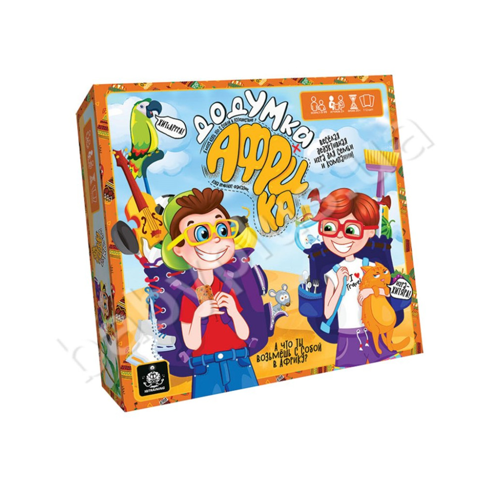 Гра настільна розважальна GDV-Afr-01U"ДодУМка АФРИКА" укр (10)