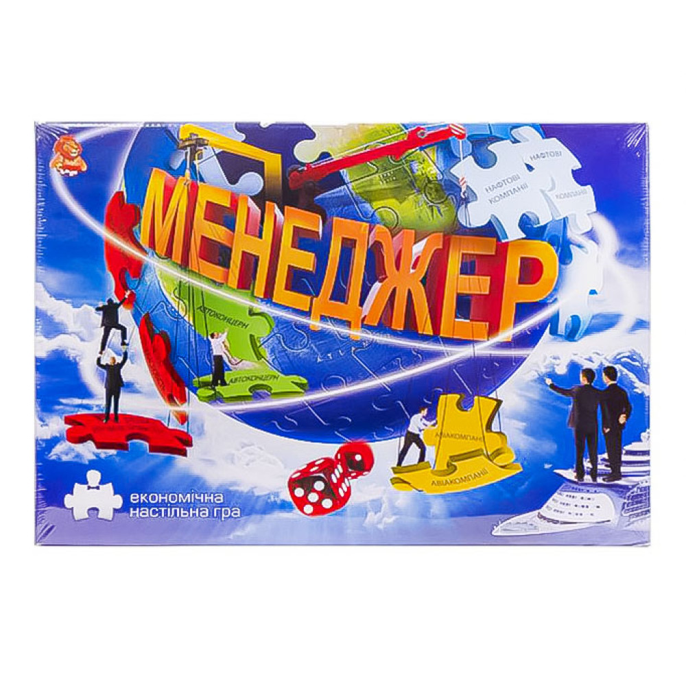Гра настільна велика "Менеджер"DTG7-U