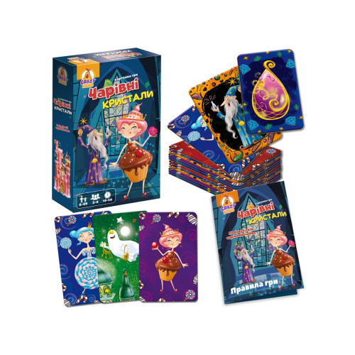 Гра настільна Vladi Toys Чарівні кристали VT8077-04 (укр)