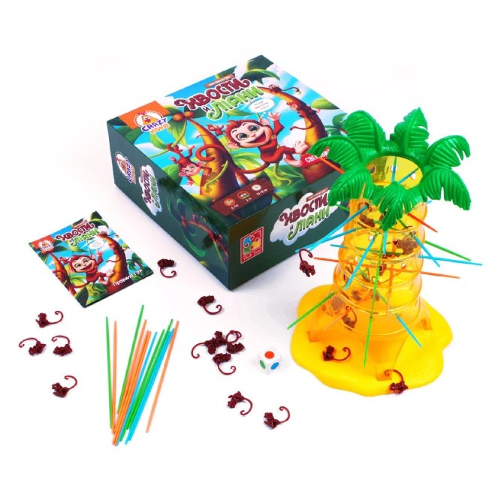 Гра настільна Vladi Toys Хвости й ліани. VT8055-39 (укр)