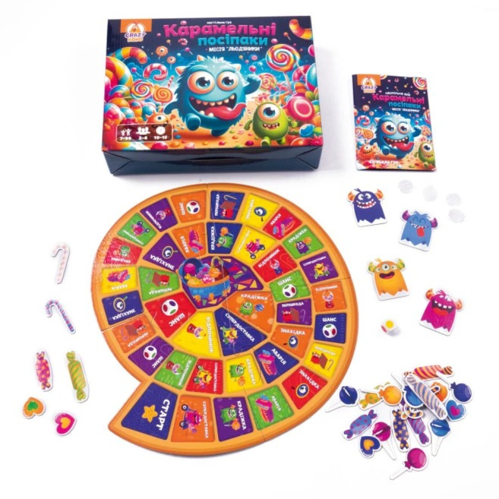 Гра настільна Vladi Toys Карамельні посіпаки VT8055-45 (укр)