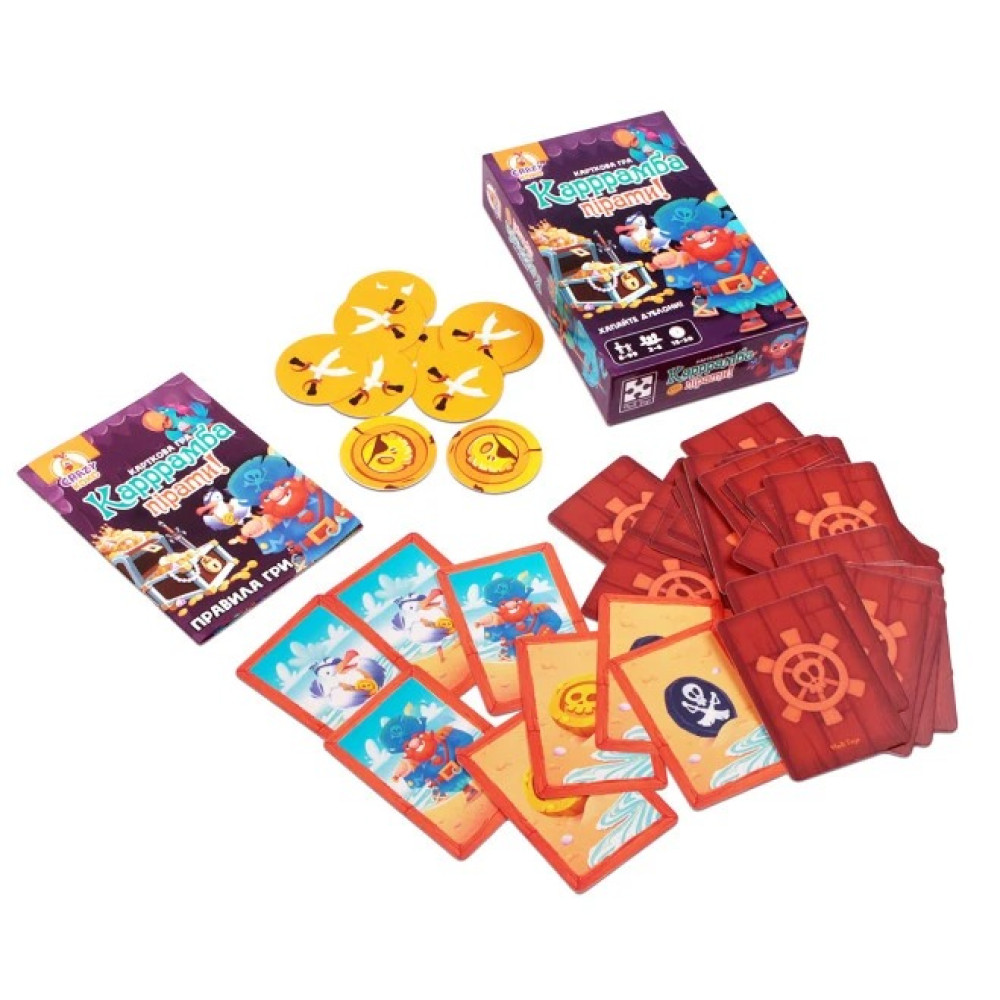 Гра настільна Vladi Toys Карррамба пірати! VT8077-07 (укр)