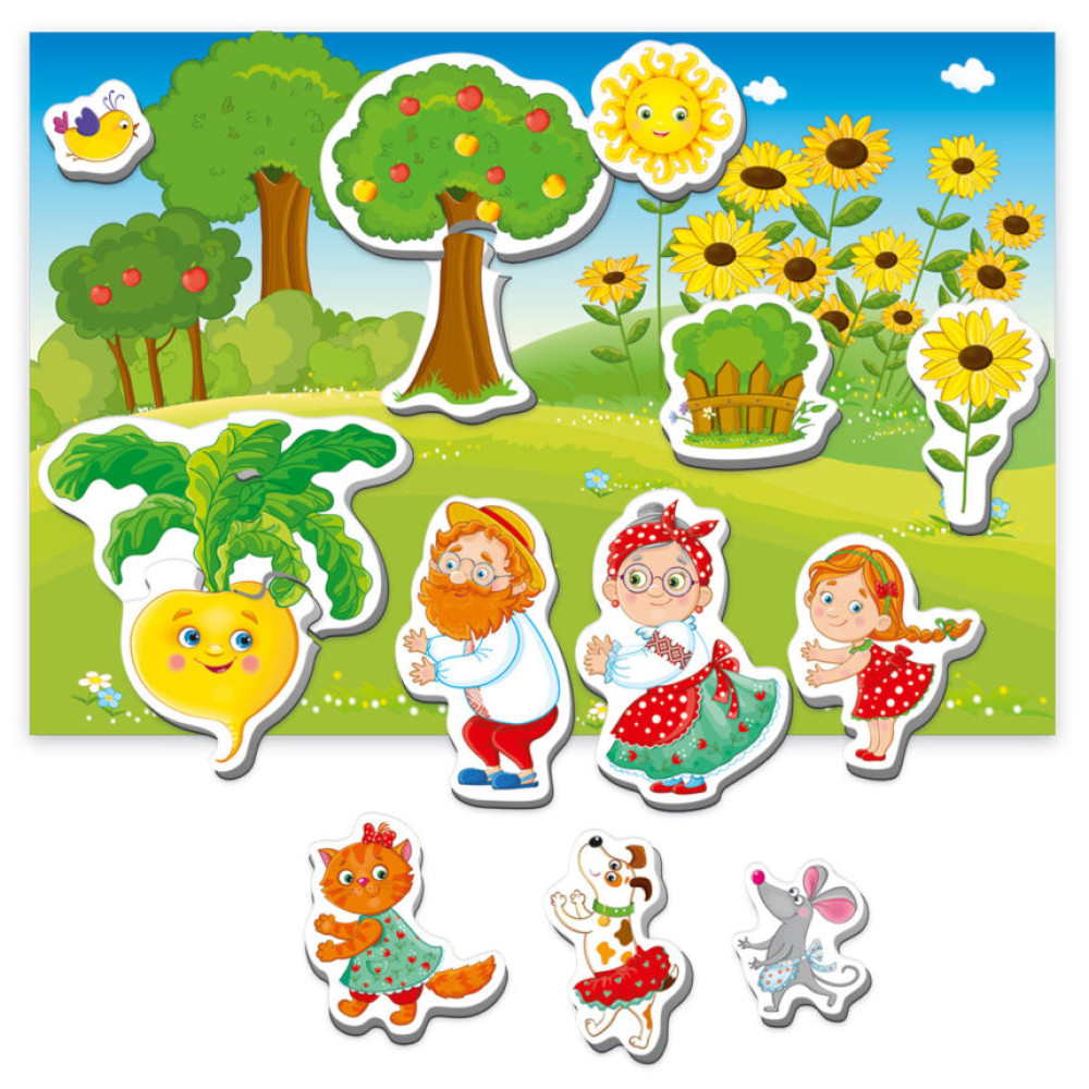 Гра настільна Vladi Toys магнітний театр Академія розвитку "Ріпка" VT3206-29 (укр)