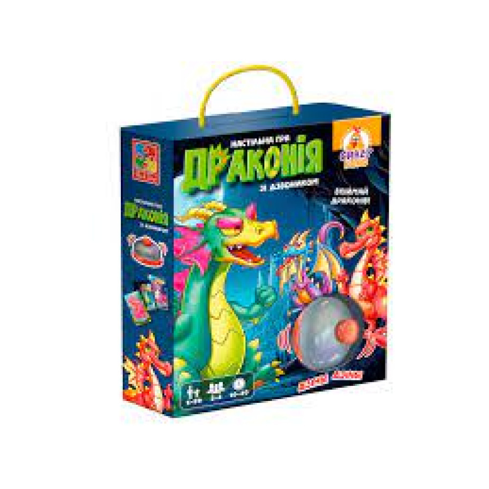 Гра настільна Vladi Toys зі дзвоником. Драконія VT8010-12(укр)