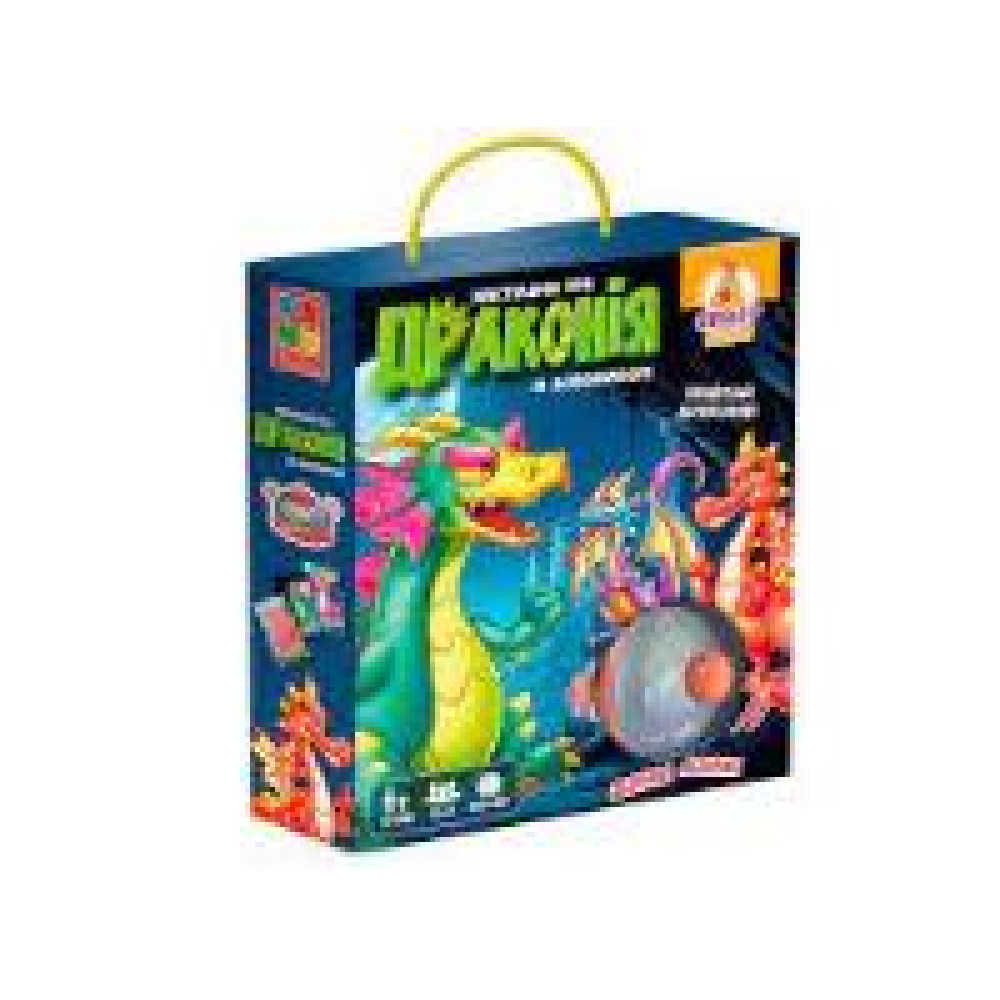 Гра настільна Vladi Toys зі дзвоником. Драконія VT8010-12(укр)