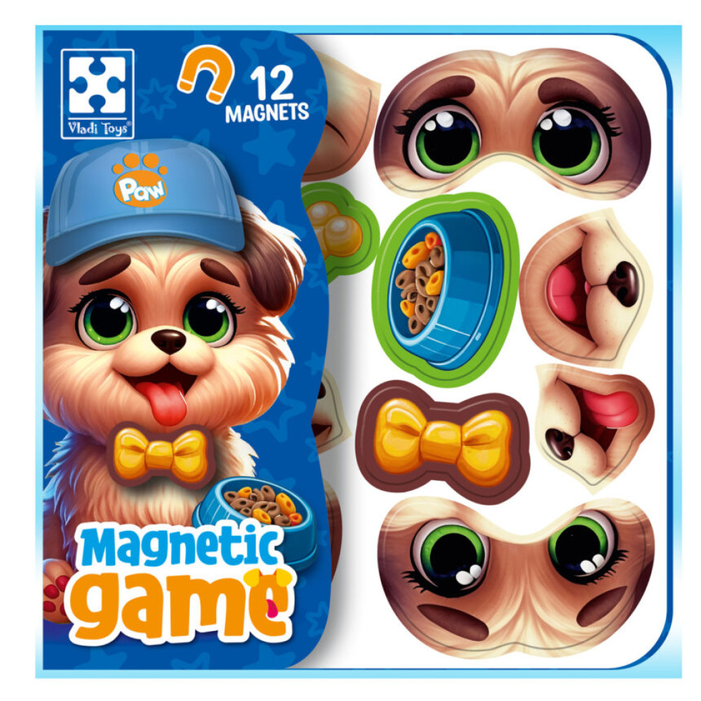 Гра розвиваюча Vladi Toys магнітна "Емоції Песика" VT3220-04 (укр)