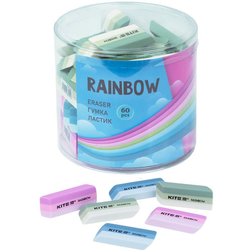 Гумка Kite Rainbow кольорова асортимент (K16-103)