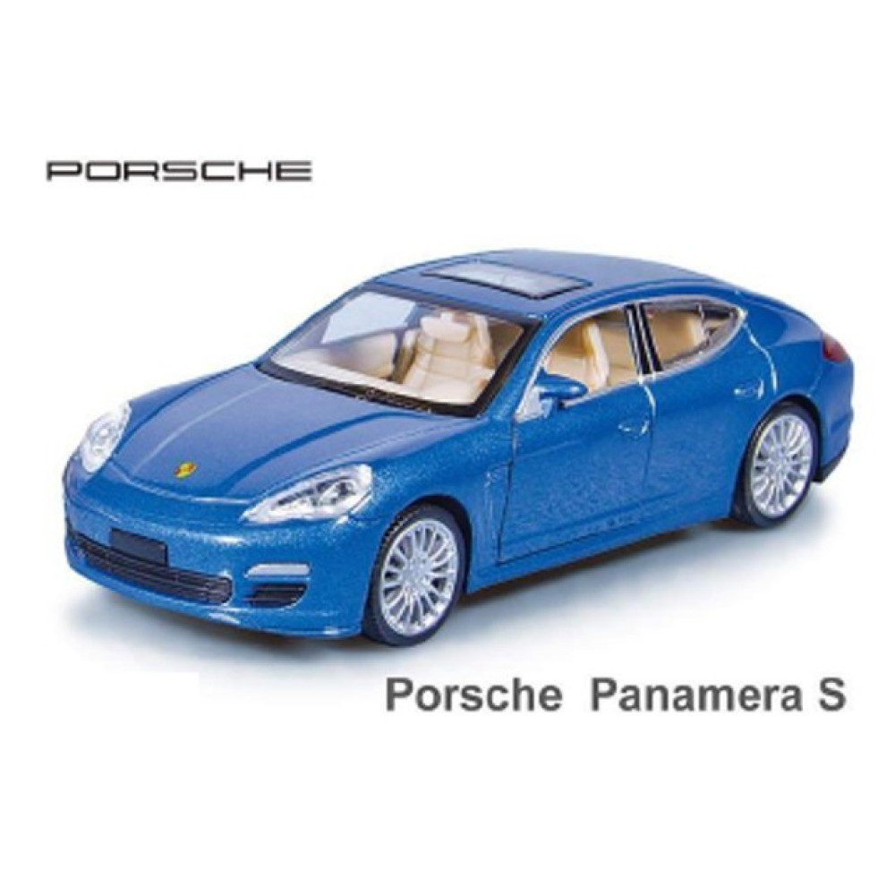 Іграшка машина мет. АВТОПРОМ  арт. 10023 (48шт/2)  5" Porsche Panamera S, відкр.двері, у кор.16,5*7*8см
