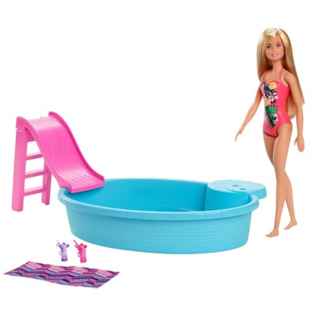 Ігровий набір "Розваги біля басейну" Barbie GHL91