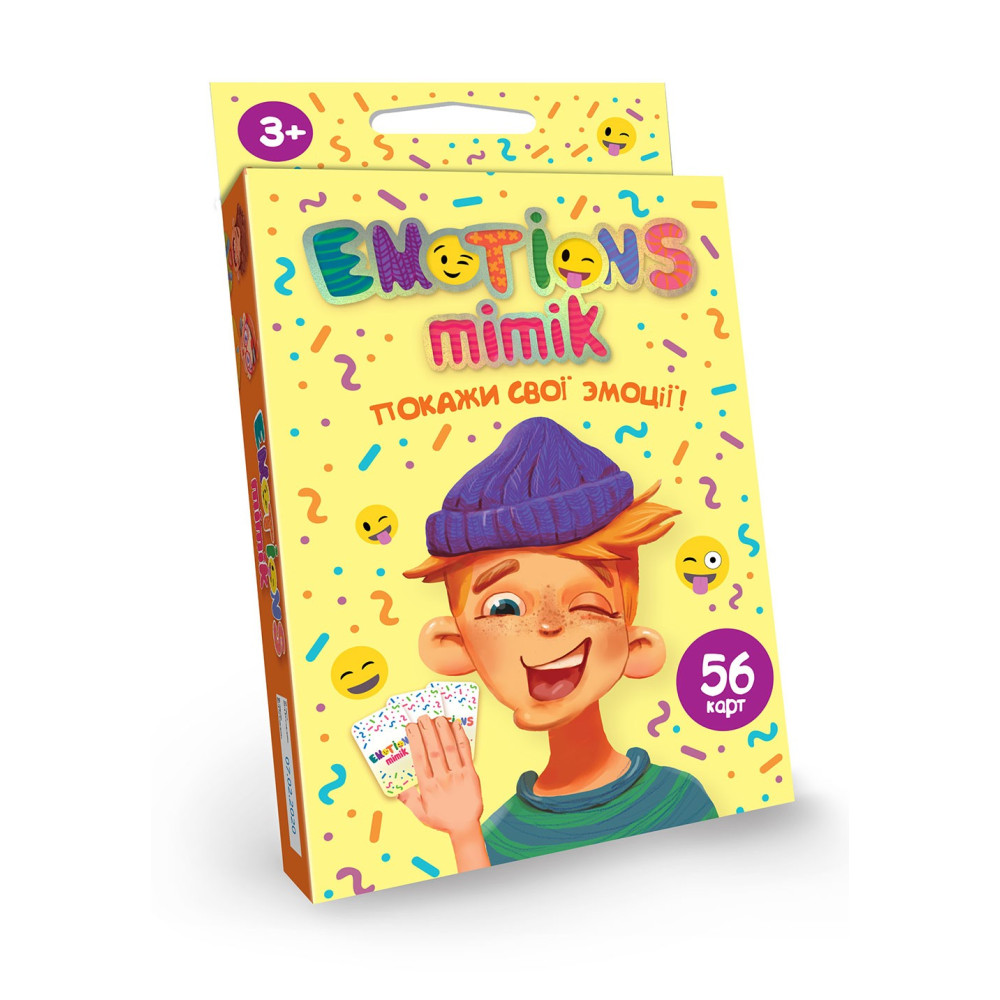 Карткова гра "Emotions Mimik" укр (32) EM-01-01U